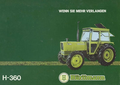 Hürlimann H-360 Prospekt 7.1981