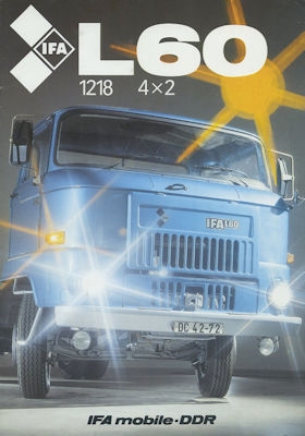 IFA L 60 1218 4X2 Prospekt 1990