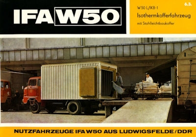 IFA W 50 L/IKB-1 brochure 1973