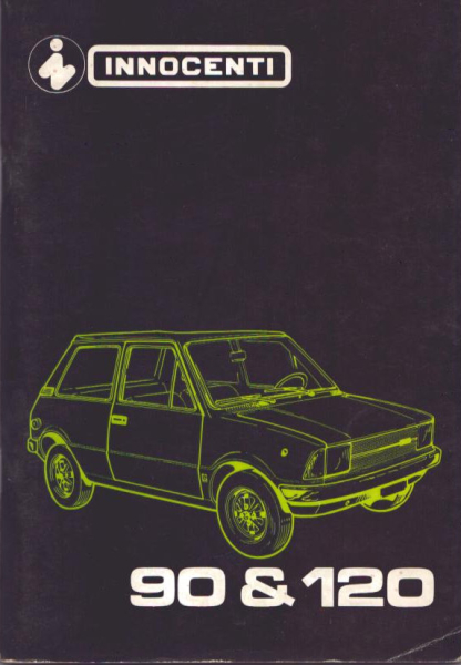 Innocenti 90 120 Bedienungsanleitung 10.1978