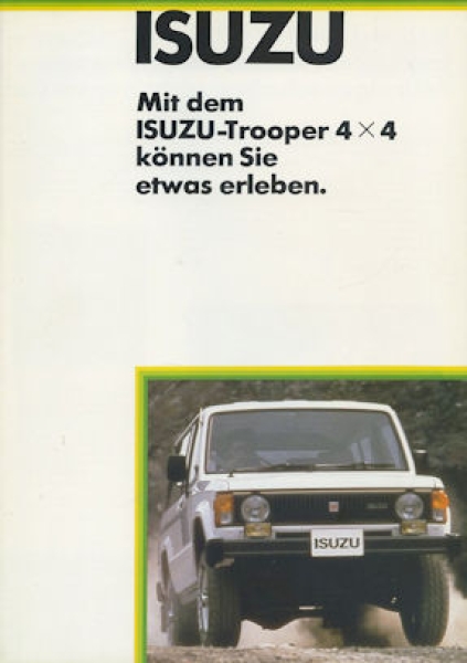 Isuzu Trooper Prospekt 1984
