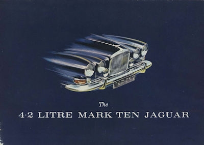 Jaguar Mark Ten brochure 1962