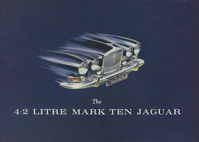 Jaguar Mark Ten brochure 1962