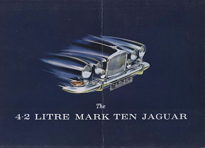 Jaguar Mark Ten Prospekt 1962