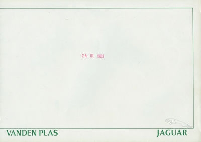 Jaguar / Vanden Plas 5.3 V 12 Prospekt 10.1982