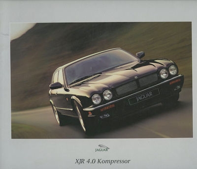 Jaguar XJR 4.0 Kompressor Prospekt 4.1997