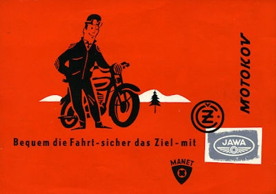 Jawa CZ Manet Programm 1961