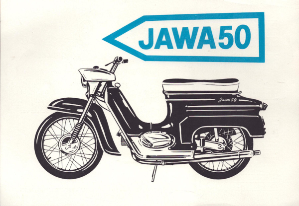 Jawa 50 Prospekt 1970er Jahre