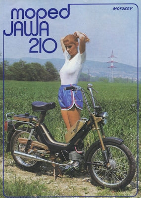 Jawa 210 Prospekt ca. 1983