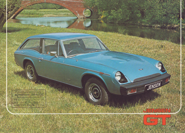 Jensen GT Prospekt 6.1975