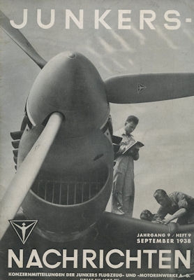 Junkers Nachrichten 1938 Heft 9