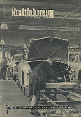 Kraftfahrzeugtechnik KFT 1956 Heft 1