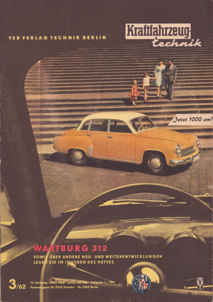 Kraftfahrzeugtechnik KFT 1962 Heft 3