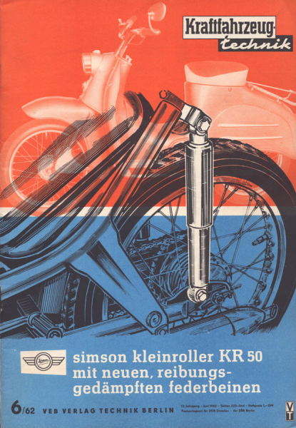 Kraftfahrzeugtechnik KFT 1962 Heft 6