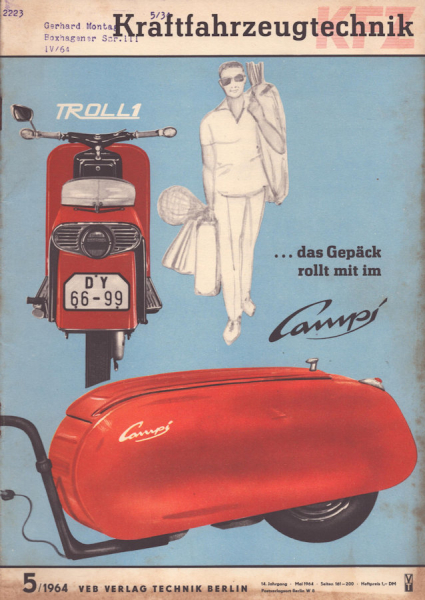 Kraftfahrzeugtechnik KFT 1964 Heft 5