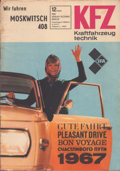Kraftfahrzeugtechnik KFT 1966 Heft 12