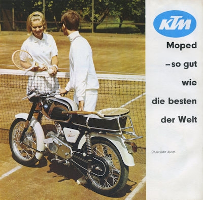 KTM Comet 50 / 100 Prospekt 1960er Jahre