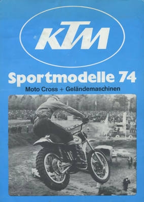 KTM Sportmodels program 1974