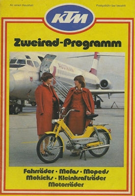 KTM program ca. 1977