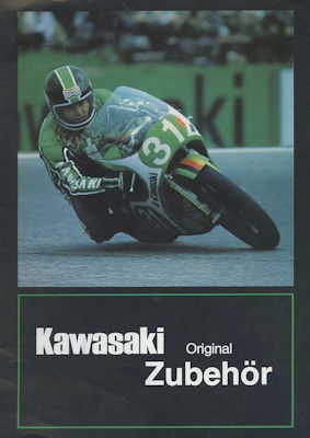 Kawasaki Zubehör Prospekt ca. 1978