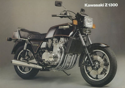 Kawasaki Z 1300 Prospekt ca. 1979