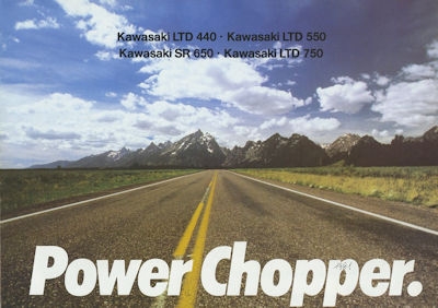 Kawasaki Power Chopper brochure ca. 1980