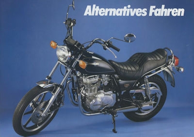 Kawasaki Z 440 LTD Belt-Drive Prospekt ca. 1982