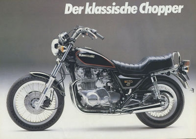 Kawasaki Z 750 LTD Prospekt ca. 1982