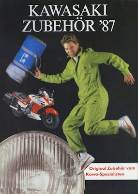 Kawasaki Zubehör Prospekt 1987