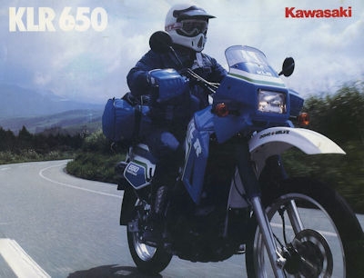 Kawasaki KLR 650 Prospekt ca. 1988