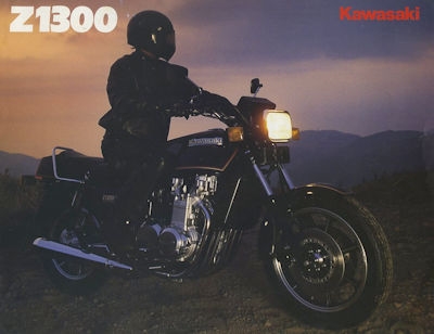 Kawasaki Z 1300 Prospekt ca. 1988