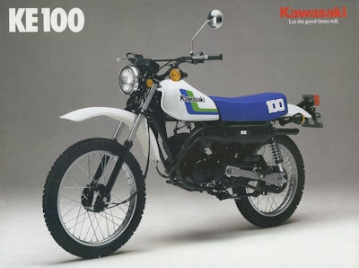 Kawasaki KE 100 Prospekt 1989