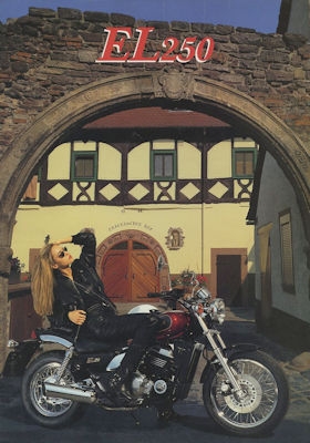 Kawasaki EL 250 brochure ca. 1990