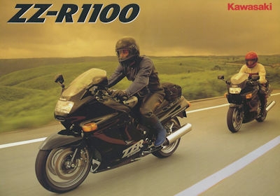 Kawasaki ZZ-R 1100 Prospekt ca. 1990