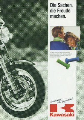 Kawasaki Accessories brochure 3.1991