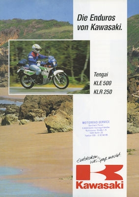 Kawasaki Enduros brochure 2.1991