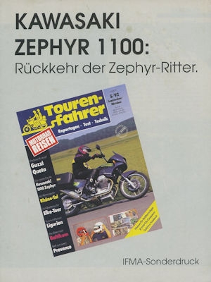 Kawasaki Zephyr 1100 Test 1992