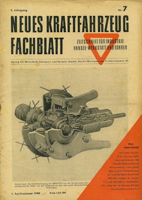 Das Kraftfahrzeug Fachblatt 1948 No. 7