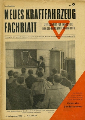 Das Kraftfahrzeug Fachblatt 1948 No. 9