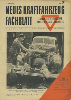 Das Kraftfahrzeug Fachblatt 1949 No. 7