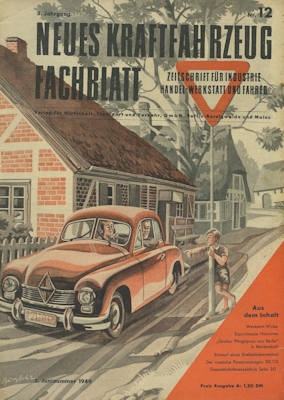 Das Kraftfahrzeug Fachblatt 1949 No. 12