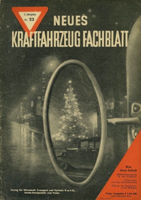 Das Kraftfahrzeug Fachblatt 1949 No. 23