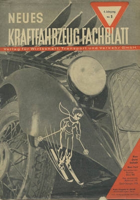 Das Kraftfahrzeug Fachblatt 1950 No. 1