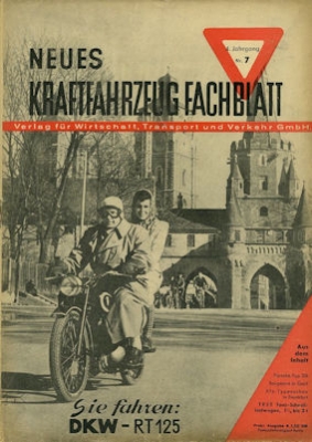 Das Kraftfahrzeug Fachblatt 1950 No. 7