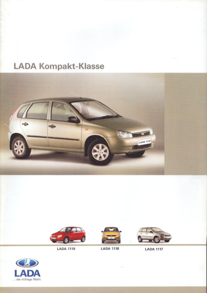 Lada Kompakt Klasse Prospekt 3.2008