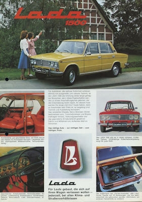 Lada 1500 brochure 1970s