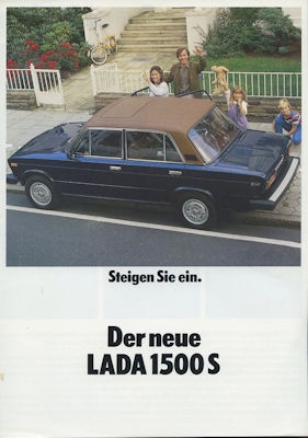 Lada 1500 S brochure ca. 1979