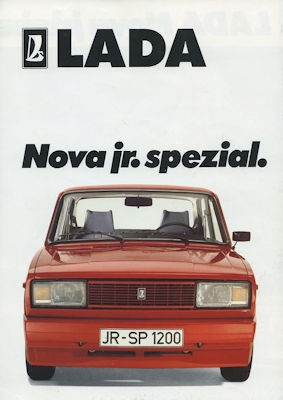 Lada Nova jr. spezial Prospekt 8.1984