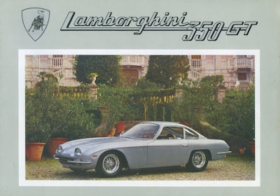 Lamborghini 350 GT Prospekt 1960er Jahre