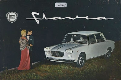 Lancia Flavia brochure 1963 / 1964